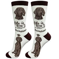 Weimaraner Socks Gift/Present