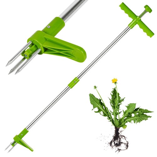 Steel weed puller - puller, twister