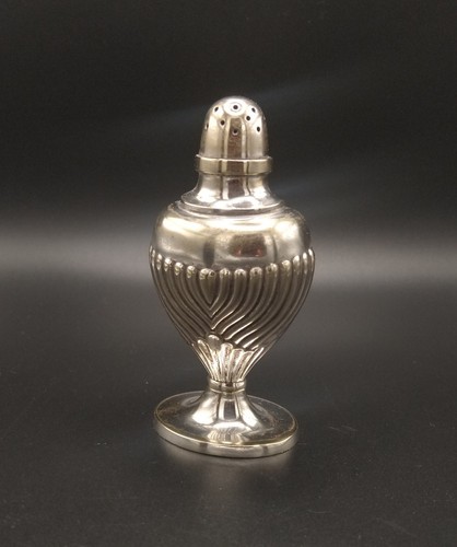 Antique pepper pot - antique, silver