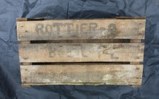 Genuine Vintage Wooden Crate