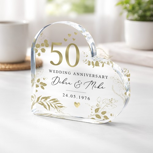 Personalised 50th anniversary - 50th,