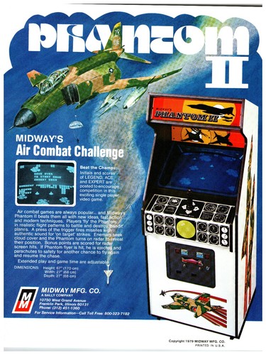 Midway phantom arcade game - midway,