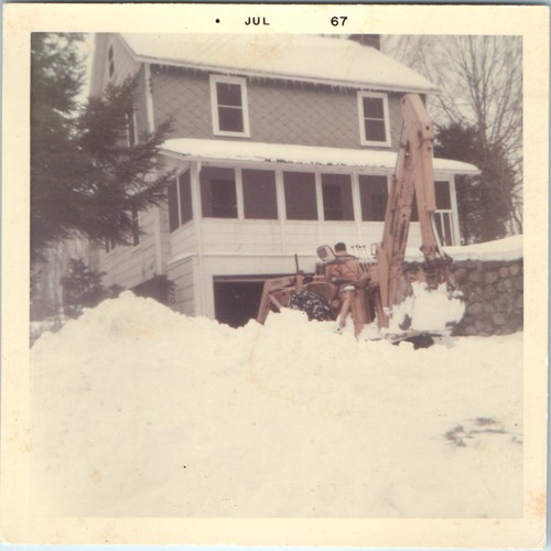 1967 tractor backhoe loader - 1967,