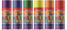 Hair Spray Temporary Rainbow Colour Party Halloween Cosplay Easy Wash - 200ML