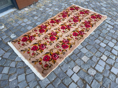 Bohemian area rug handmade - bohemian,