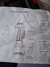 High power industrial blender