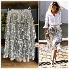 Zara Tiered Frilled Sequin