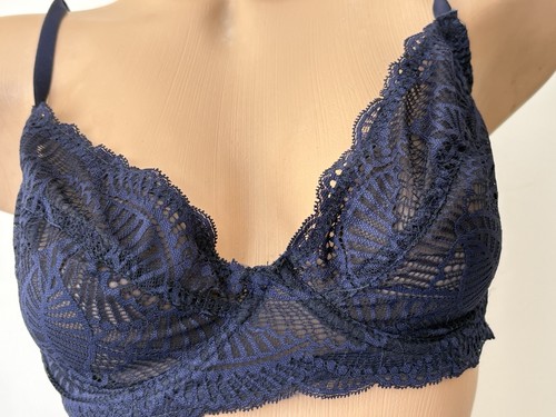 Bra 36c navy - bra,