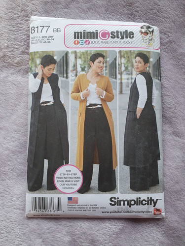 Simplicity 8177 coat pants - 8177,