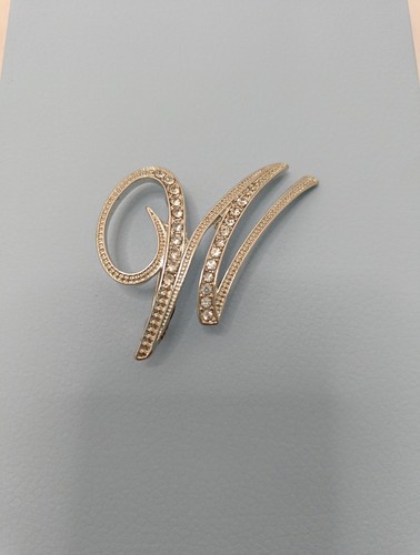 Rhodium plated clear - rhodium,