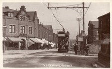 GUISELEY NEAR LEEDS. TRAMCAR TERMINUS