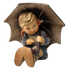 Vtg 1965 Goebel Hummel~ Umbrella Girl~ TMK4 3LM 4.75" HUM 152/0/B