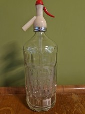 Vintage Glass Soda Syphon