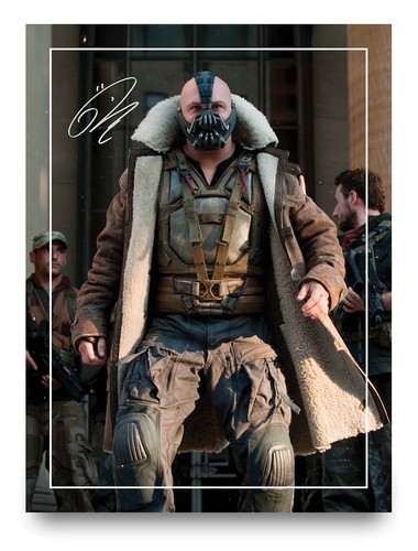 Tom hardy signed the - tom,