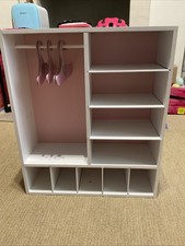 Our Generation Wooden Wardrobe White For 18 Inch Dolls