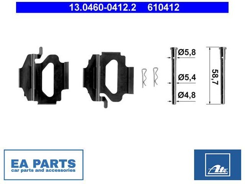 Accessory kit disc brake - accessory, pads
