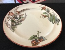 Antique Victorian George Jones Creamware Kent Patt Tea Side Plate Date Reg