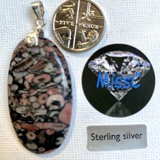 FOSSILISED CRINOID OVAL