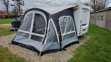 Kampa fiesta  Air  pro 280/ bedroom annex/sun canopy/carpet