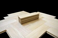 Solid Prime Oak Parquet Wood Block Flooring - Unfinished- 20 x 70 x 230mm