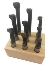 3/8" C-6 9 PIECE LATHE BORING BAR SET