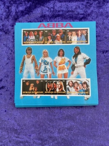 Abba mini stamp sheetlet 50 - mini,