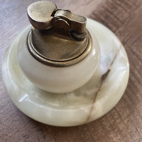 Stone table cigarette lighter - table,