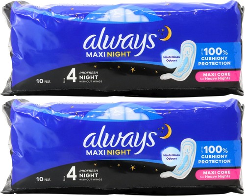 Always maxinight sanitary pads - always,