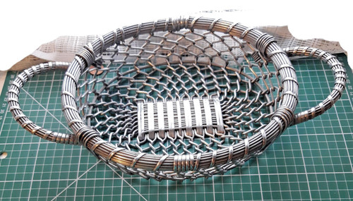 Woven wire metalwork - metalwork, bread