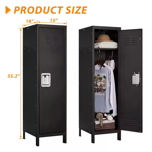 1 shelf metal - 55, storage