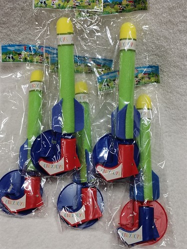 Kids foam rocket launcher - kids,