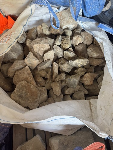 Reclaimed flint stone wall - reclaimed,