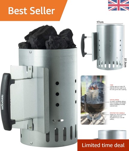 Compact bbq charcoal chimney - compact,