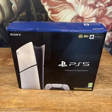 Sony PS5 Digital Edition Console - White Box Only