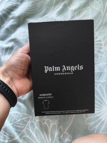Palm angels black shirt - palm, man