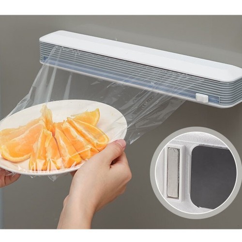 Holder wrap tin - wrap, cutter