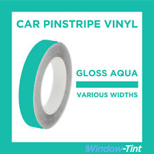 GLOSS AQUA Pin Stripe Roll PinStriping Line Tape Vinyl Car STICKER 10m