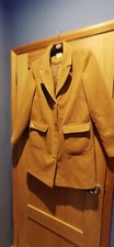George Woman Camel Coat Size