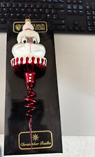 Christopher Radko - BUGS BUNNY SPRITE Glass Christmas Ornament LE 5000