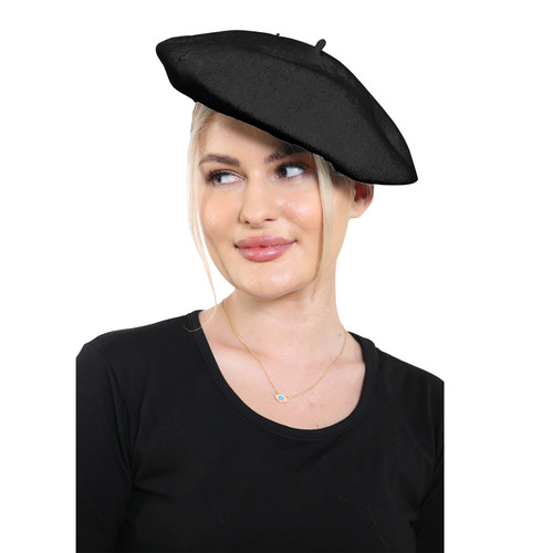 Adult french style plain - adult, black