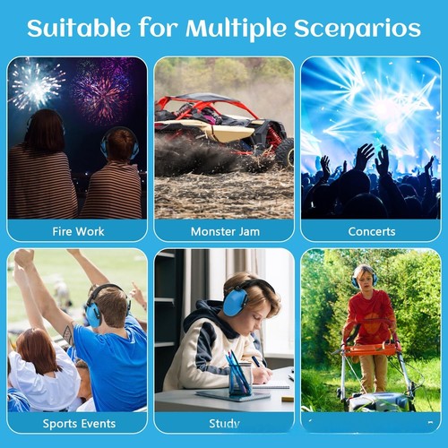 Noise reducing earmuffs - earmuffs, for