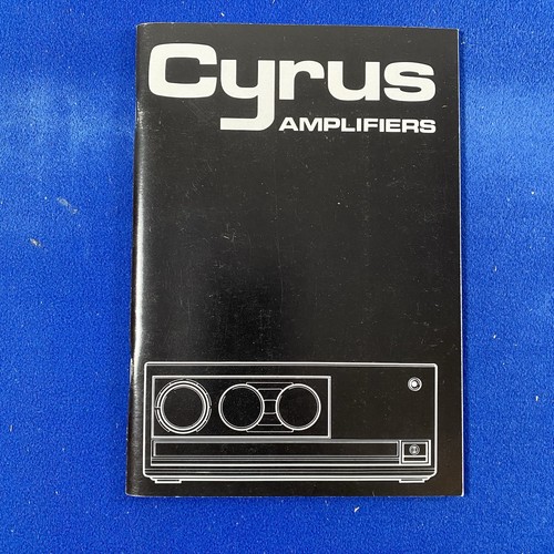 Cyrus one original - original, amplifier