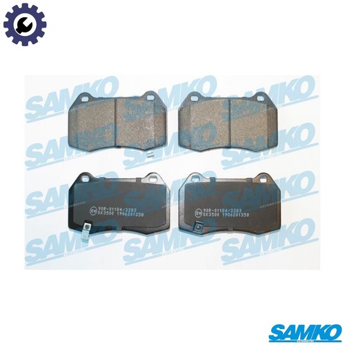 Brake pad set disc - brake,