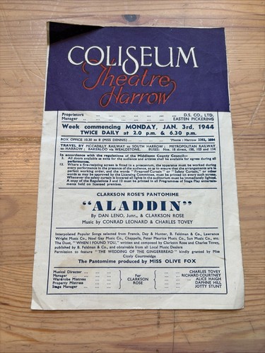 Wwii 1944 coliseum theatre - wwii,