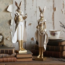 Resin Bunny Figurine Animal