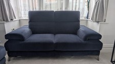 Natuzzi Navy Brezza Fabric