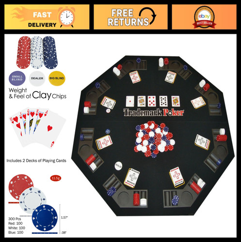 Foldable poker table topper - foldable,