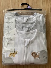 Footless Sleepsuits Babygrows