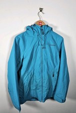 Schoffel Venturi Jacket Men's Medium Light Blue Waterproof Hooded Unisex