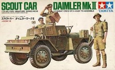 Used TAMIYA 1/35 Daimler Mk.II